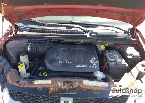 2011 Dodge Grand Caravan Crew from USA, damaged, VIN 2D4RN5DG9BR651409